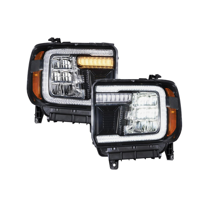 Form Lighting - 2014 GMC Sierra LED Reflector Headlights (pair)