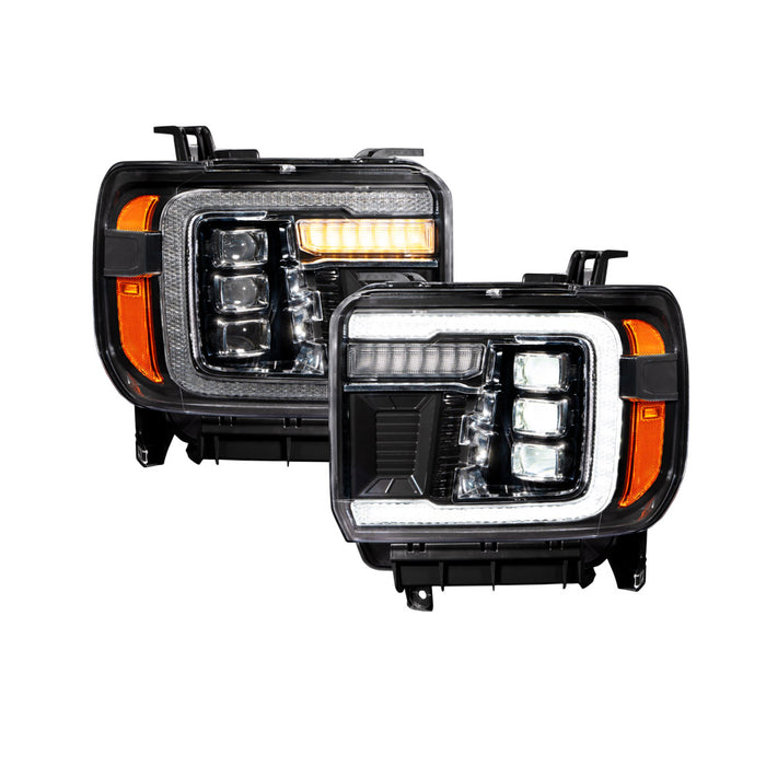 Form Lighting - 2014 GMC Sierra LED Projector Headlights (pair)