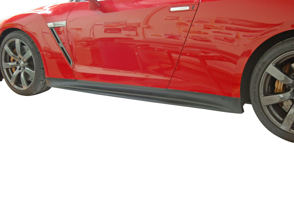 2009-2015 Nissan GT-R [R35] Aero Side Skirts (Urethane) - GTRKB12829