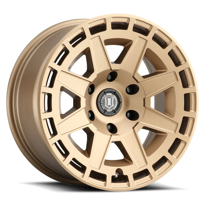 ICON ALLOYS COMPASS SAT BRS - 17 X 8.5 / 6X135 / 6MM / 5" BS