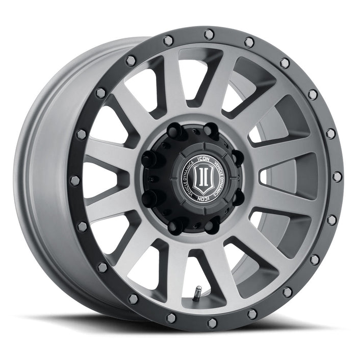 ICON ALLOYS COMPRESSION HD TITANIUM - 18 X 9 / 8 X 6.5 / 12 MM / 5.5" BS