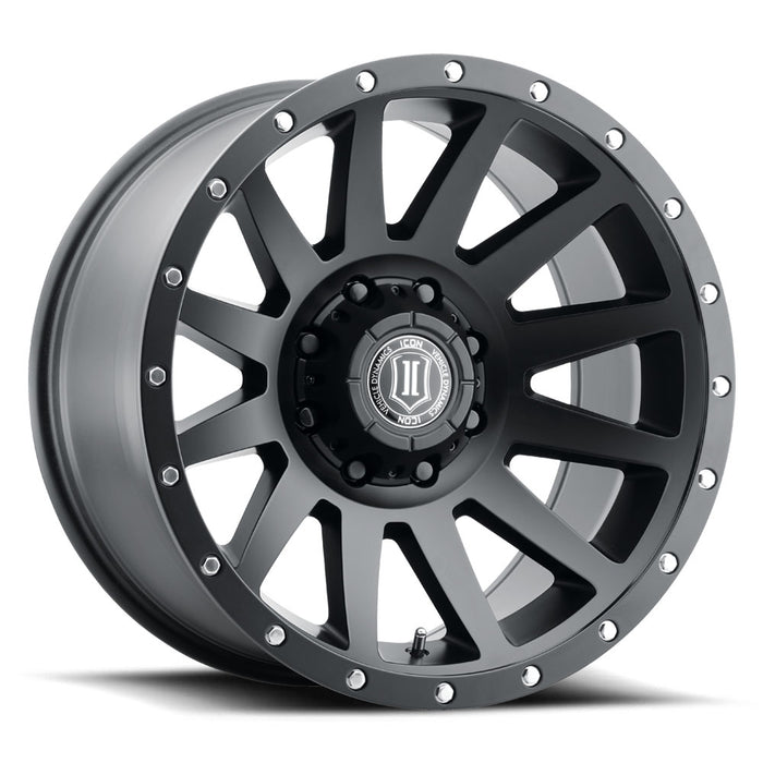 ICON ALLOYS COMPRESSION SAT BLK - 20 X 10 / 8 X 180 / -19 MM / 4.75" BS