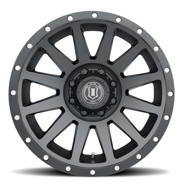 ICON ALLOYS COMPRESSION SAT BLK - 20 X 10 / 8 X 6.5 / -19 MM / 4.75" BS