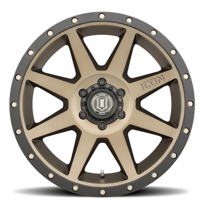 ICON Alloys Rebound Bronze 20 X 9 / 6 X 5.5 16mm Offset 5.625" BS