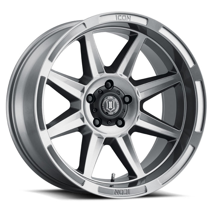 ICON ALLOYS BANDIT GUN MTL - 20x10 / 6x135 / -24MM / 4.5" BS