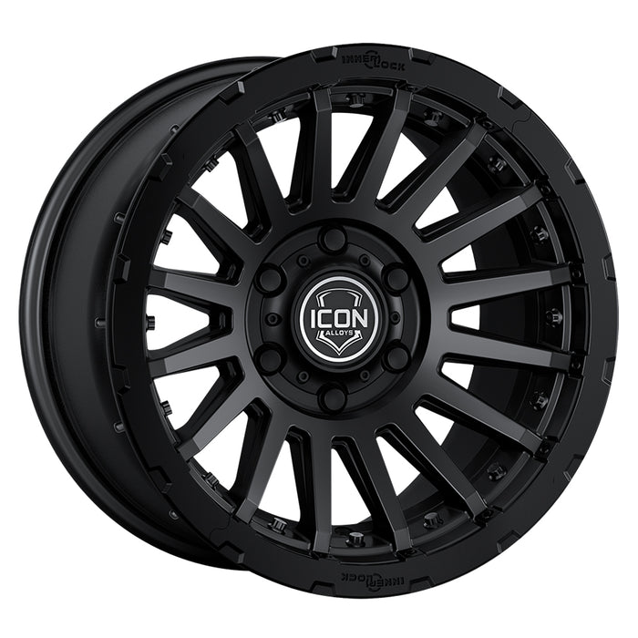 ICON Alloys Recon Pro Satin Black 17 X 8.5 / 5 X 4.5 0mm Offset 4.75" BS