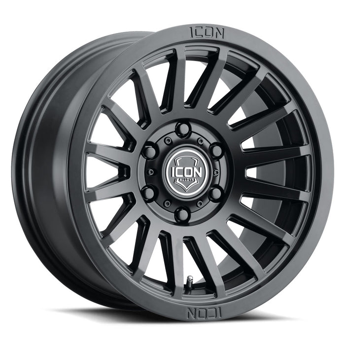 ICON Alloys Recon SLX Satin Black 18 X 9 / 5 X 5.5 0mm Offset 5" BS