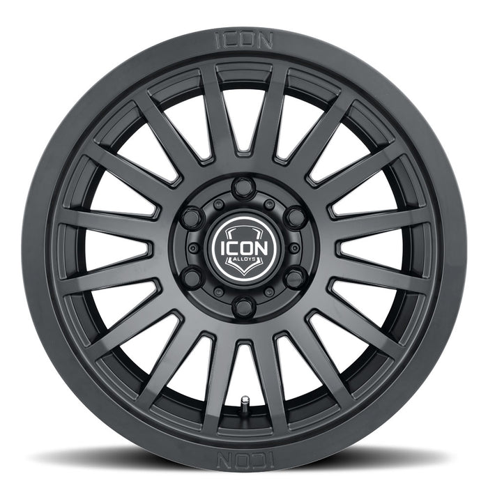 ICON Alloys Recon SLX Satin Black 17 X 8.5 / 6 X 5.5 0mm Offset 4.75" BS