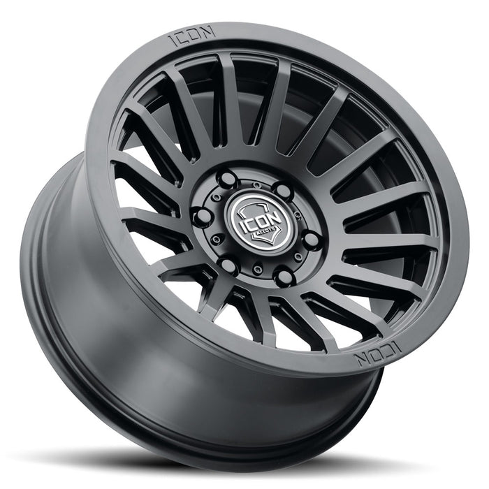 ICON Alloys Recon SLX Satin Black 18 X 9 / 6 X 5.5 25mm Offset 6" BS