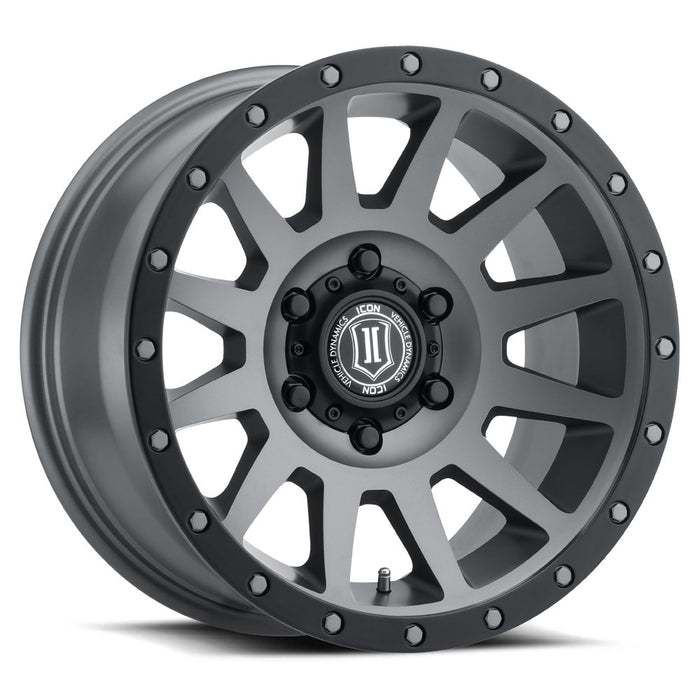 ICON ALLOYS COMPRESSION TITANIUM - 17 X 8.5 / 6 X 135 / 6MM / 5" BS