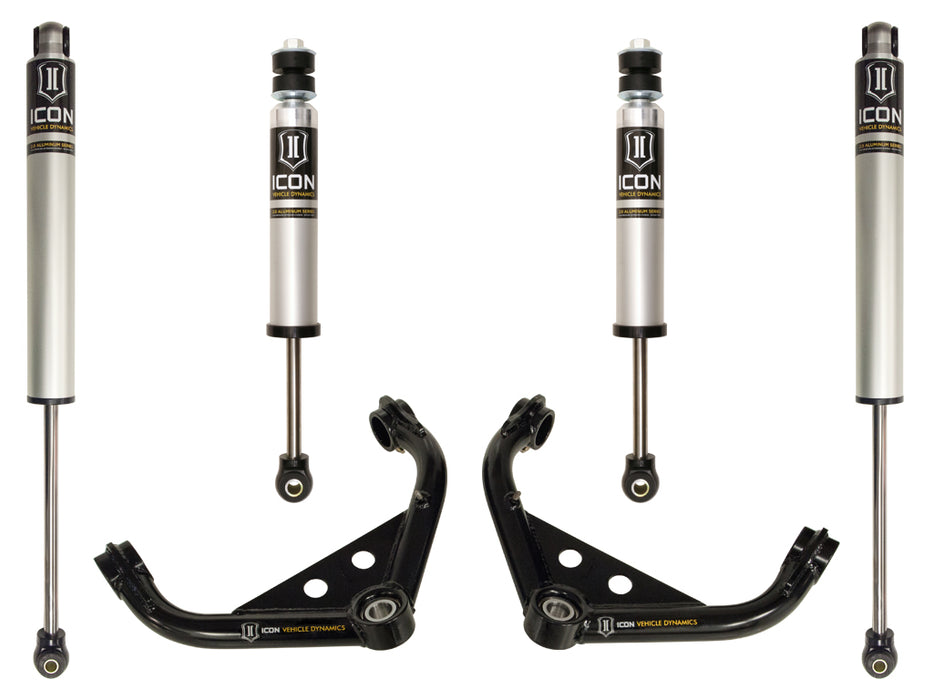 01-10 GM 2500HD/3500 0-2" STAGE 2 SUSPENSION SYSTEM