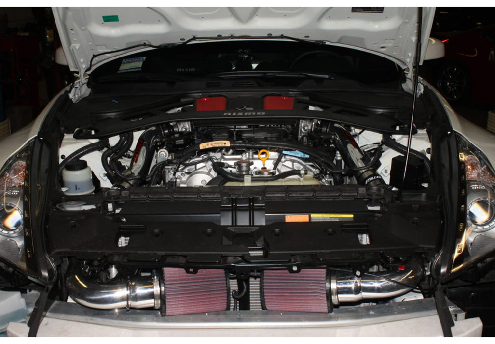 2009-2013 Infiniti G37 Dual Ultra Long Tube Air Intake Kit (Gen 3) [V36] - Dry Filter - 402847DF