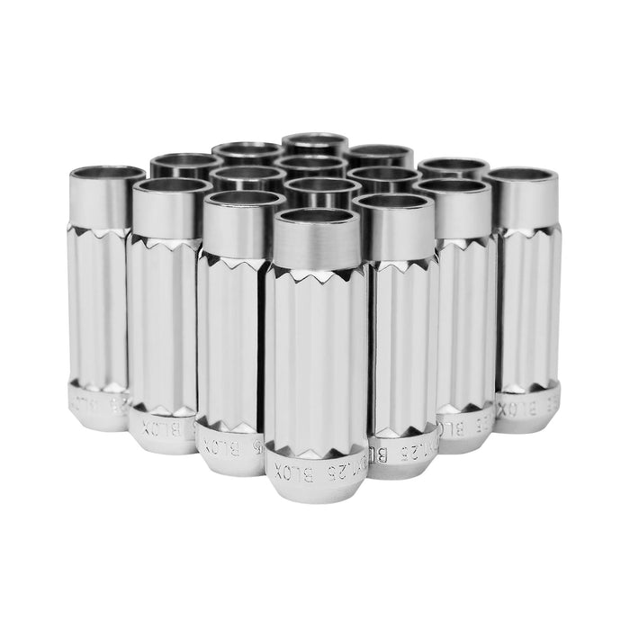 Blox Racing Tuner 12P17 Steel Lug Nuts - 12x1.5/12x1.25, Sets of 16 and 20