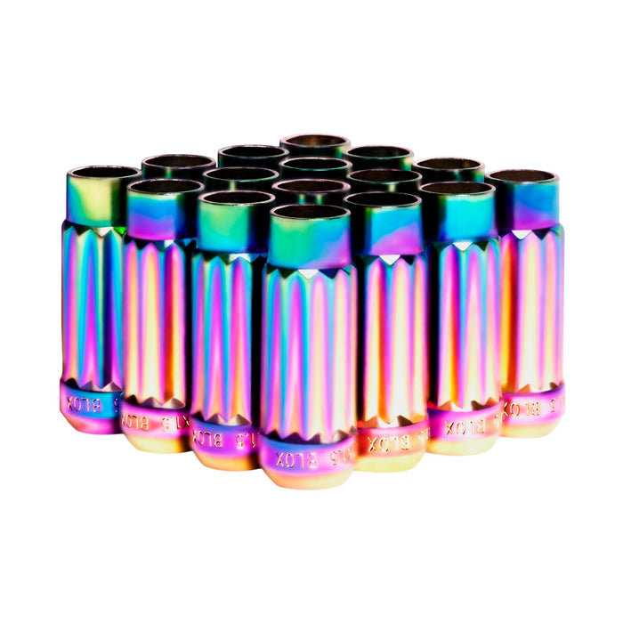 Blox Racing Tuner 12P17 Steel Lug Nuts - 12x1.5/12x1.25, Sets of 16 and 20